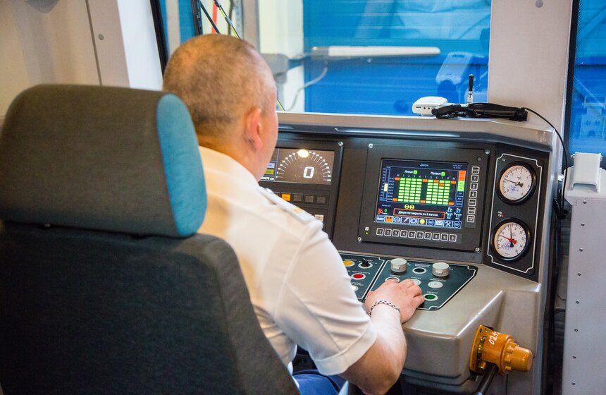 Запуск поезда "Москва". Фоторепортаж 13 фото