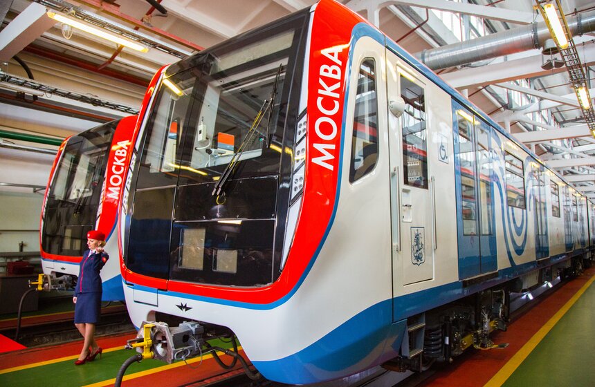 Запуск поезда "Москва". Фоторепортаж 14 фото