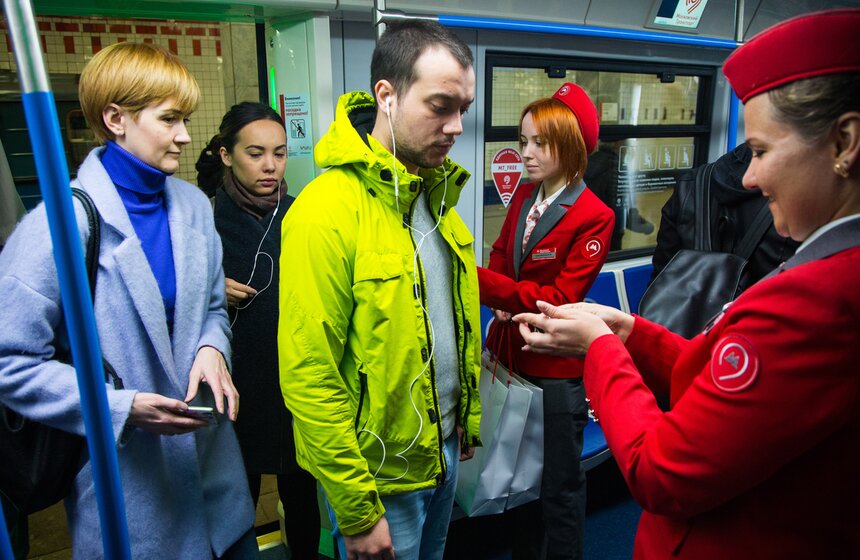 Запуск поезда "Москва". Фоторепортаж 18 фото