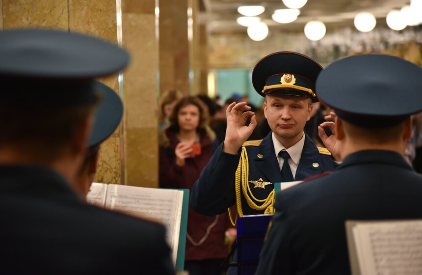 Концерт оркестра МЧС в честь 8 Марта 21 фото