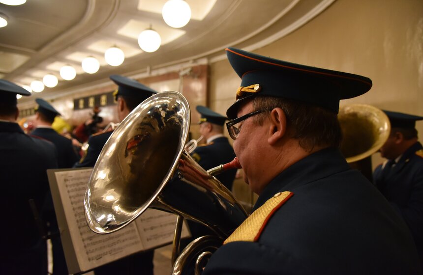 Концерт оркестра МЧС в честь 8 Марта 23 фото