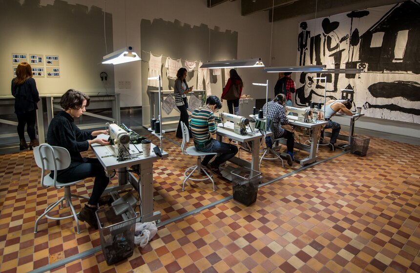 Музей "Гараж" открыл весенний выставочный сезон 12 фото