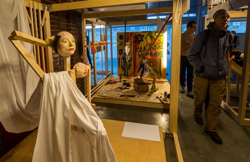 Музей "Гараж" открыл весенний выставочный сезон 35 фото