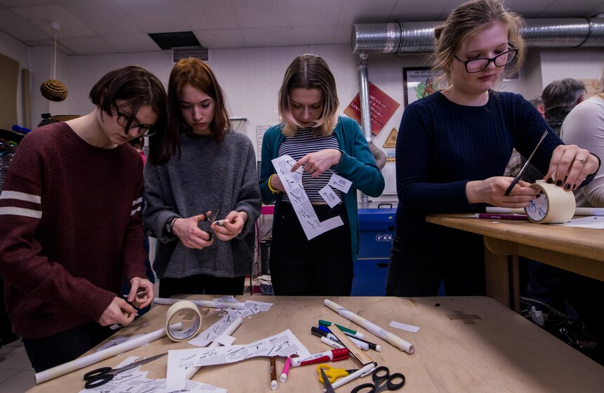 Пресс-тур в Центре технологической поддержки образования. Фото 16 фото