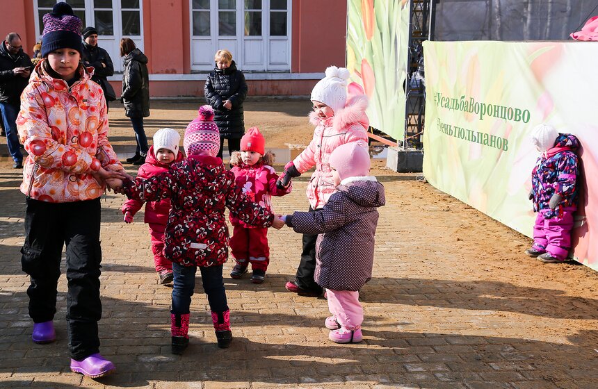 День тюльпанов в Воронцовском парке 1 фото