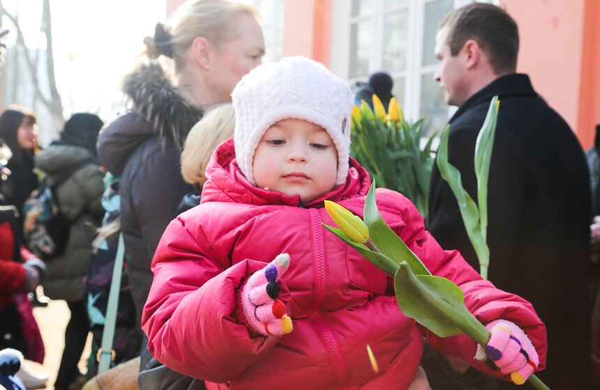 День тюльпанов в Воронцовском парке 4 фото