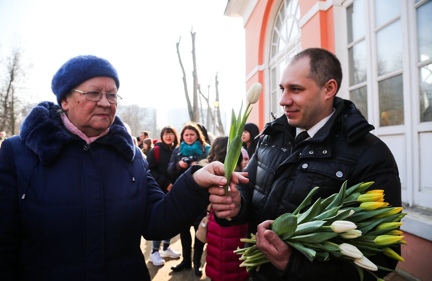 День тюльпанов в Воронцовском парке 6 фото