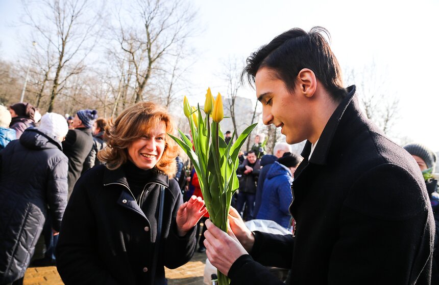 День тюльпанов в Воронцовском парке 8 фото