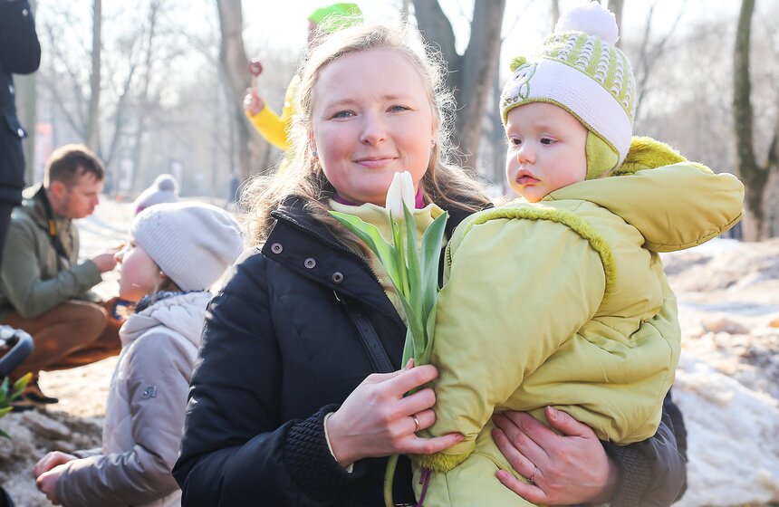 День тюльпанов в Воронцовском парке 16 фото