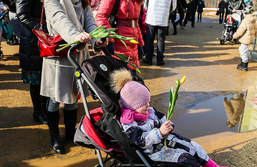 День тюльпанов в Воронцовском парке 15 фото