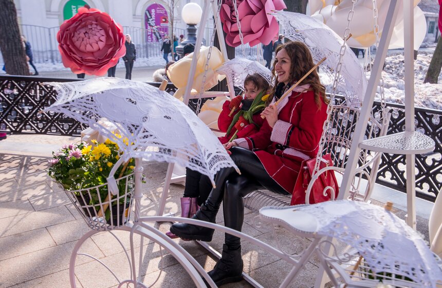 День красоты и цветов в саду "Эрмитаж" 24 фото