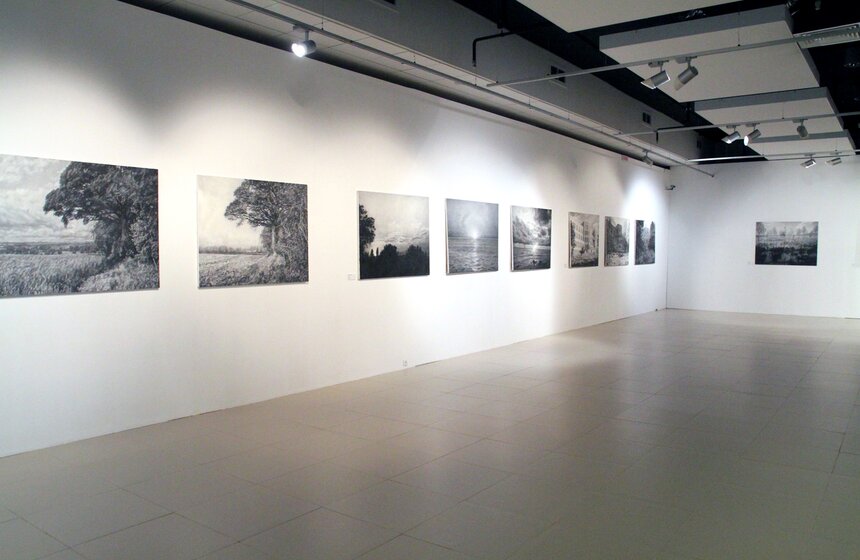 "Кинопейзажи" в выставочном центре "Рабочий и колхозница" 20 фото