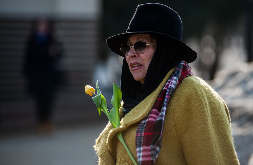 Цветочный забег в столичных парках 14 фото