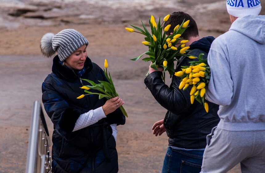 Цветочный забег в столичных парках 27 фото