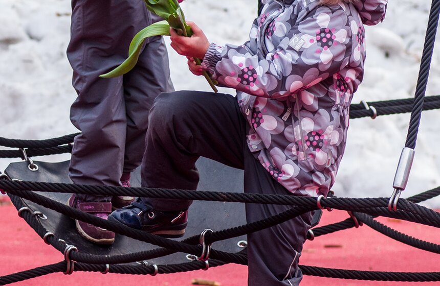 Цветочный забег в столичных парках 21 фото