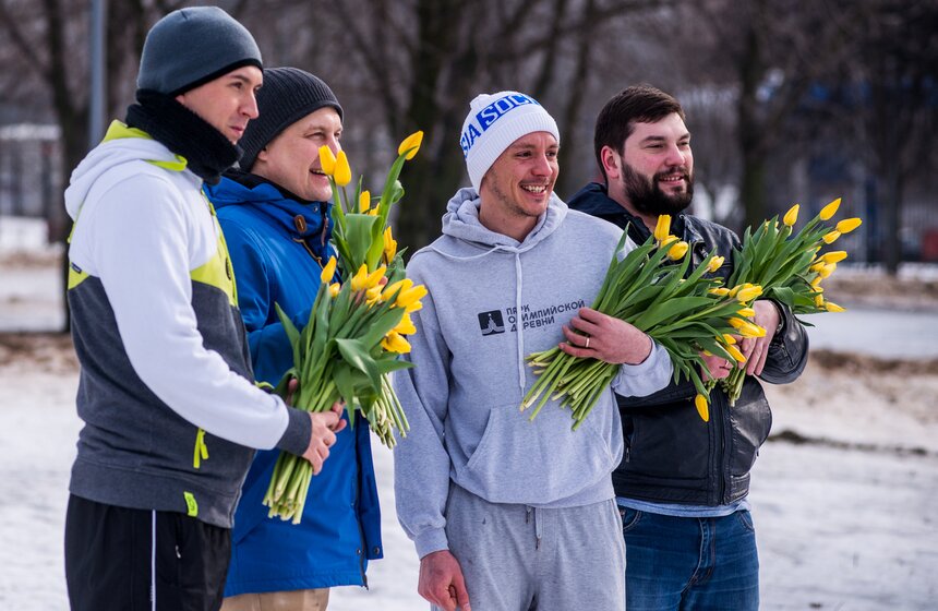 Цветочный забег в столичных парках 23 фото