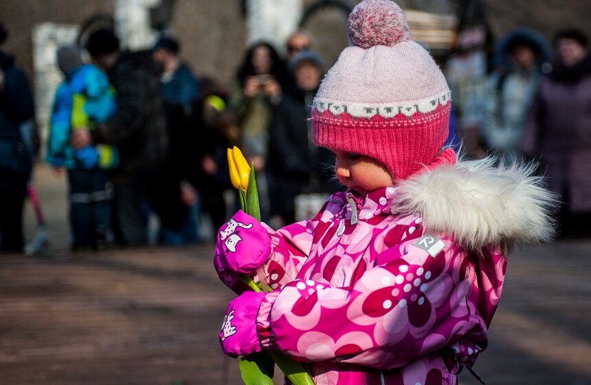 Цветочный забег в столичных парках 3 фото