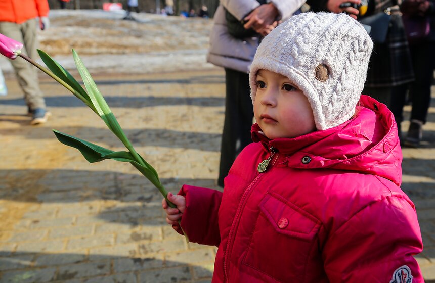 День тюльпанов в Воронцовском парке 23 фото