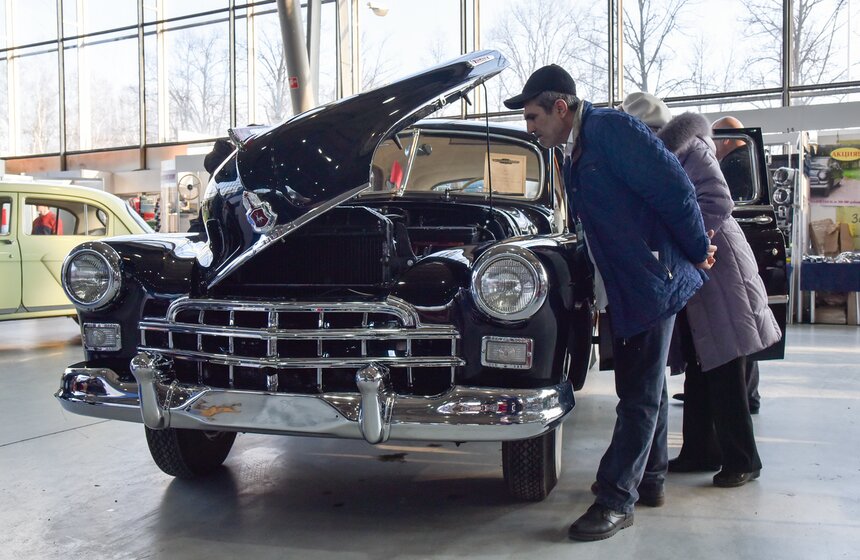 Выставка "Первые моторы России" в "Сокольниках" 38 фото