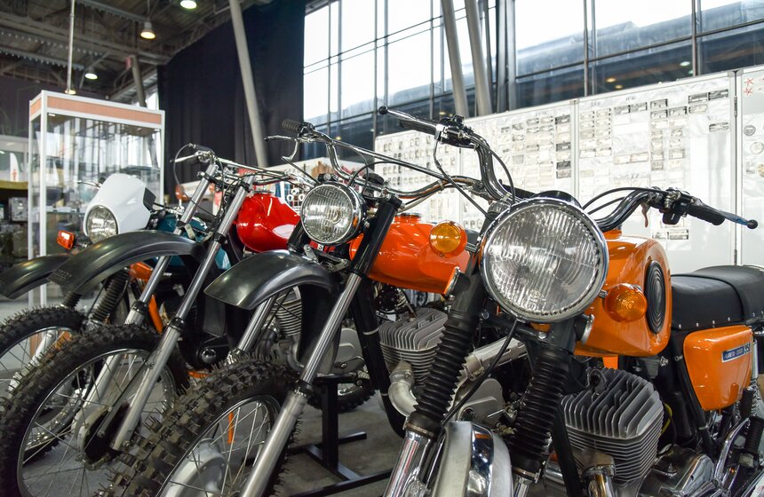 Выставка "Первые моторы России" в "Сокольниках" 12 фото