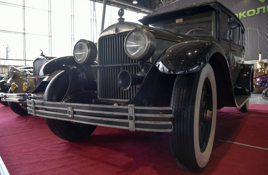 Выставка "Первые моторы России" в "Сокольниках" 8 фото