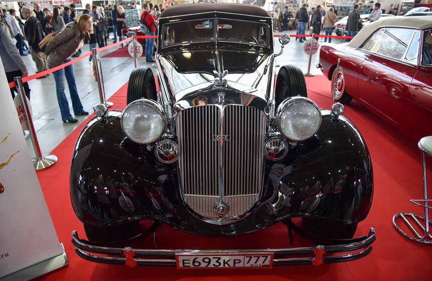 Выставка "Первые моторы России" в "Сокольниках" 34 фото