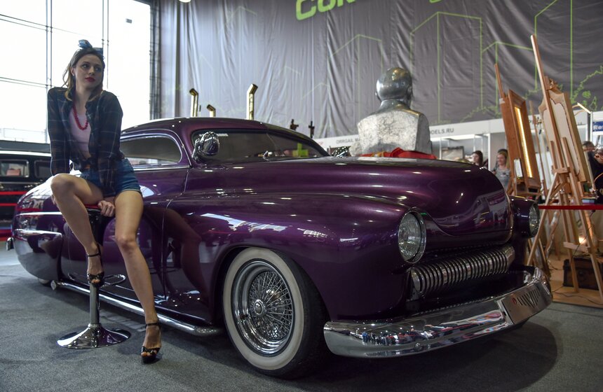 Выставка "Первые моторы России" в "Сокольниках" 32 фото