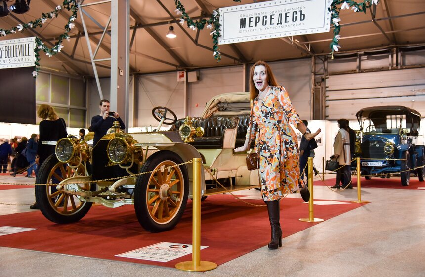 Выставка "Первые моторы России" в "Сокольниках" 24 фото