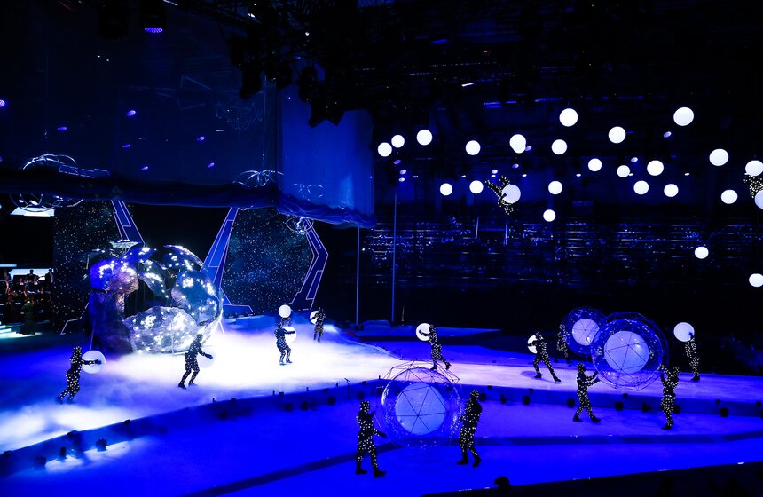 Церемония закрытия III зимних Всемирных военных игр 15 фото