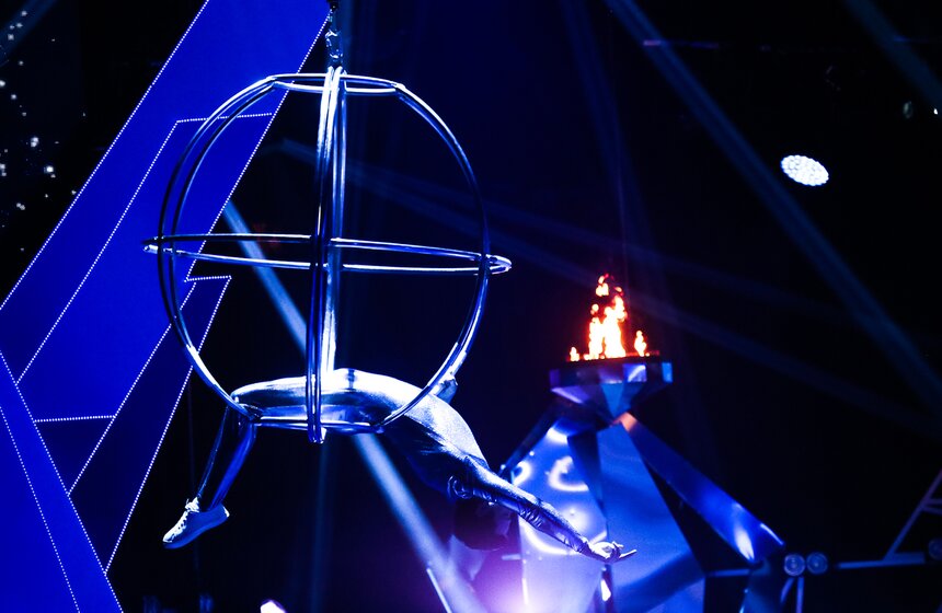 Церемония закрытия III зимних Всемирных военных игр 18 фото