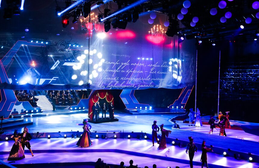 Церемония закрытия III зимних Всемирных военных игр 26 фото