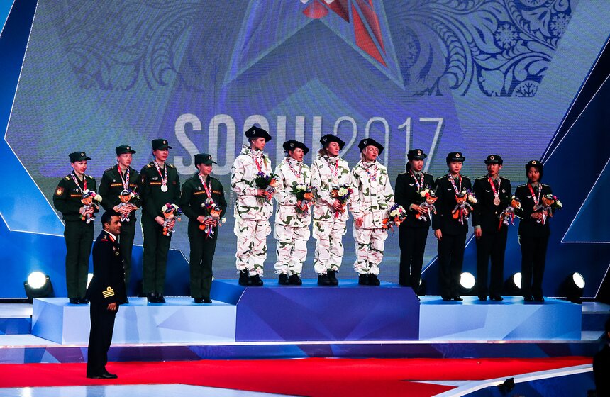 Церемония закрытия III зимних Всемирных военных игр 5 фото