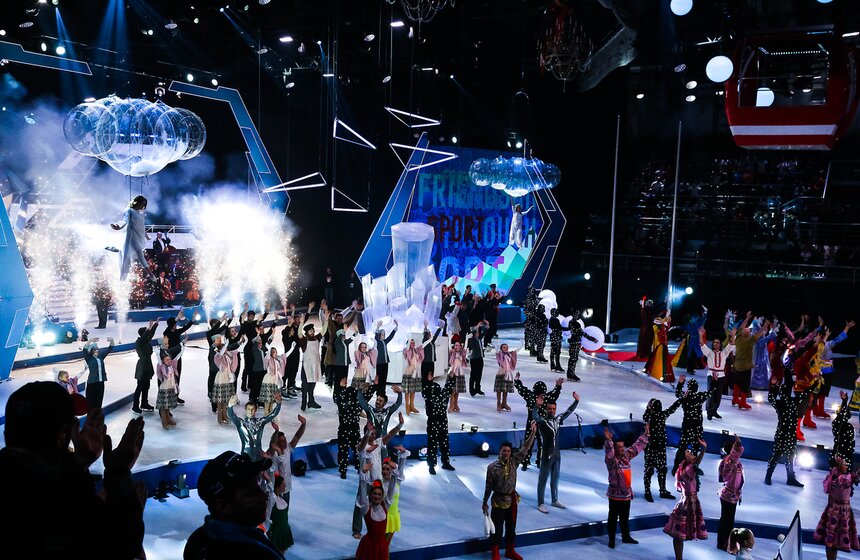 Церемония закрытия III зимних Всемирных военных игр 39 фото