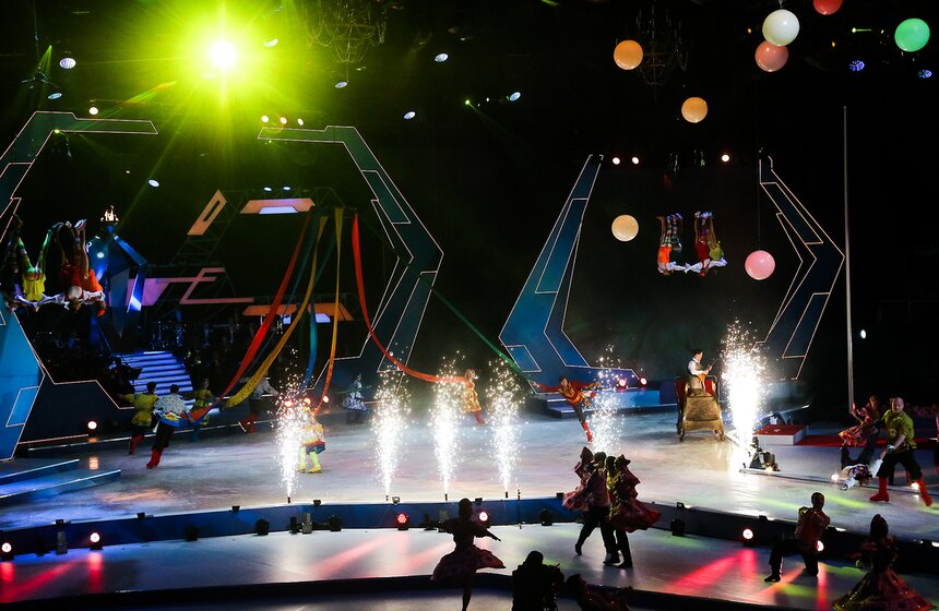 Церемония закрытия III зимних Всемирных военных игр 33 фото