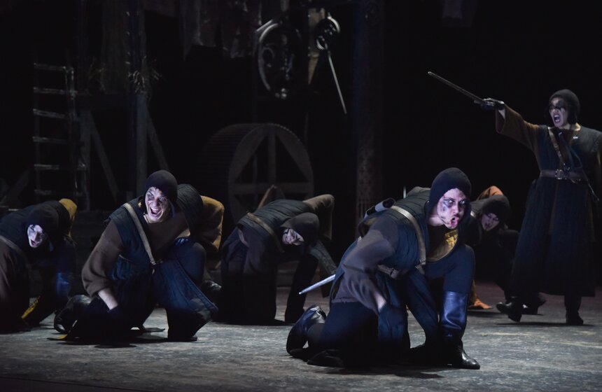 Первая премьера спектакля "Король Лир" 23 фото