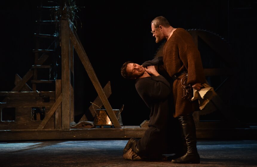 Первая премьера спектакля "Король Лир" 20 фото