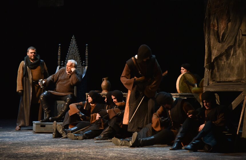 Первая премьера спектакля "Король Лир" 27 фото