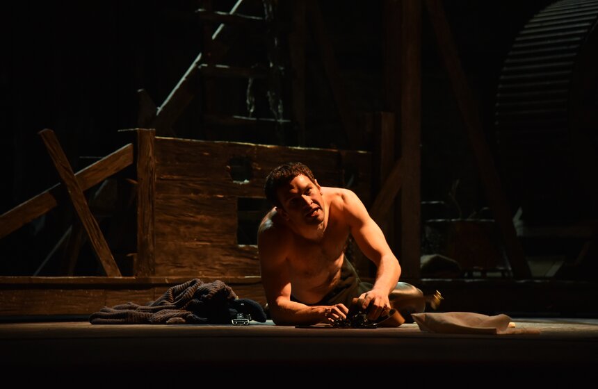 Первая премьера спектакля "Король Лир" 17 фото