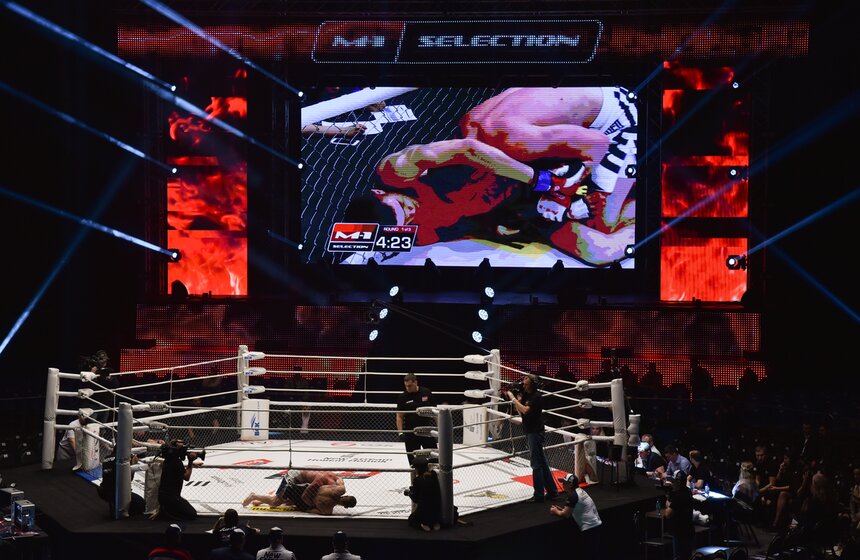 Международный турнир по смешанным единоборствам в "Олимпийском" 1 фото