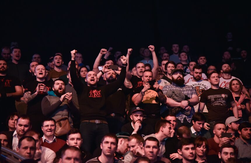 Международный турнир по смешанным единоборствам в "Олимпийском" 31 фото