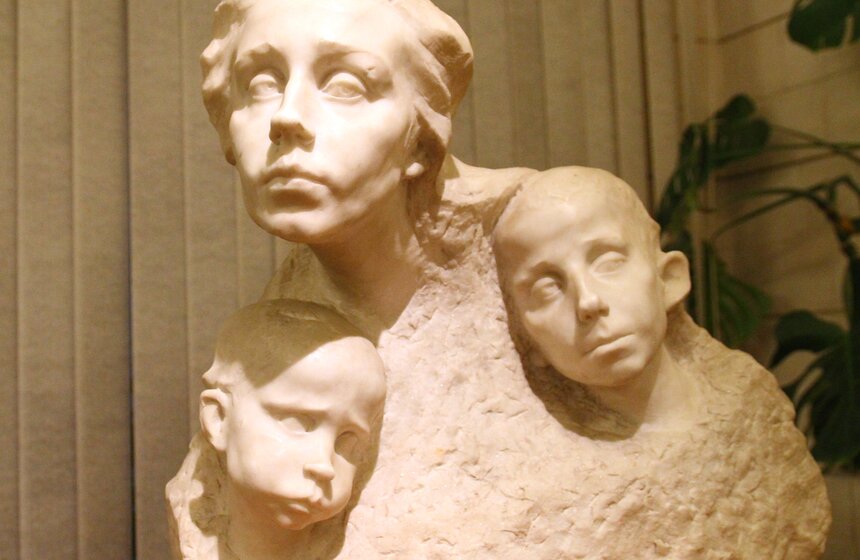 Выставка "Зарайские Сфинксы" открылась в Третьяковке 17 фото