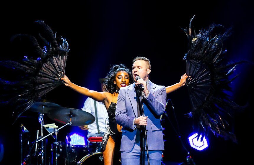 Концерт Postmodern Jukebox в "Крокус Сити Холле" 28 фото