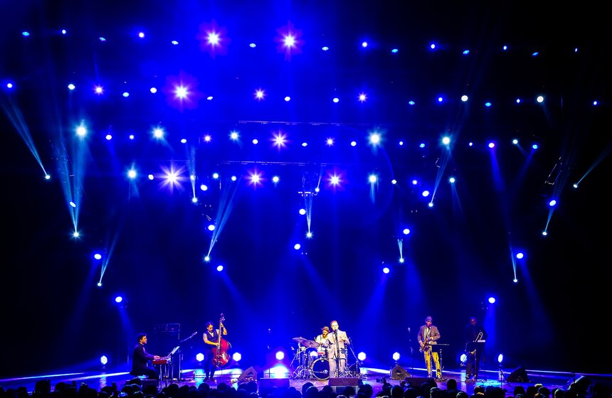 Концерт Postmodern Jukebox в "Крокус Сити Холле" 31 фото