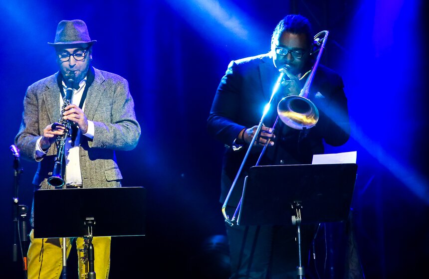 Концерт Postmodern Jukebox в "Крокус Сити Холле" 13 фото