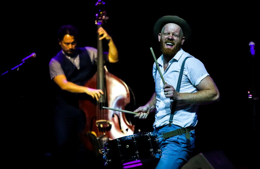 Концерт Postmodern Jukebox в "Крокус Сити Холле" 22 фото