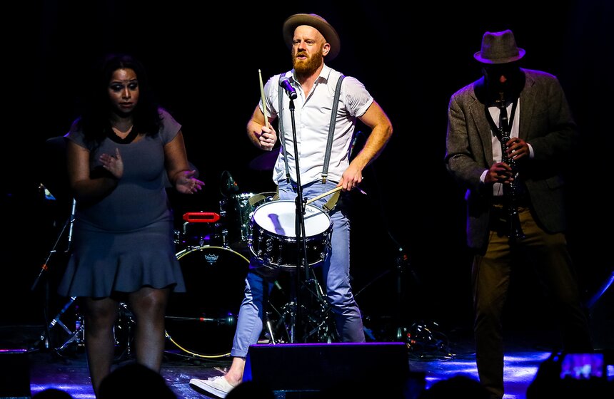 Концерт Postmodern Jukebox в "Крокус Сити Холле" 20 фото