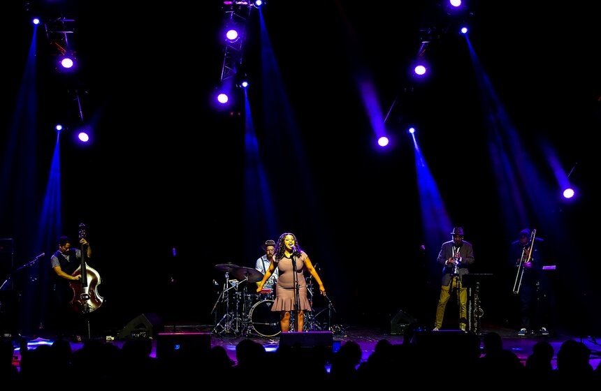 Концерт Postmodern Jukebox в "Крокус Сити Холле" 19 фото