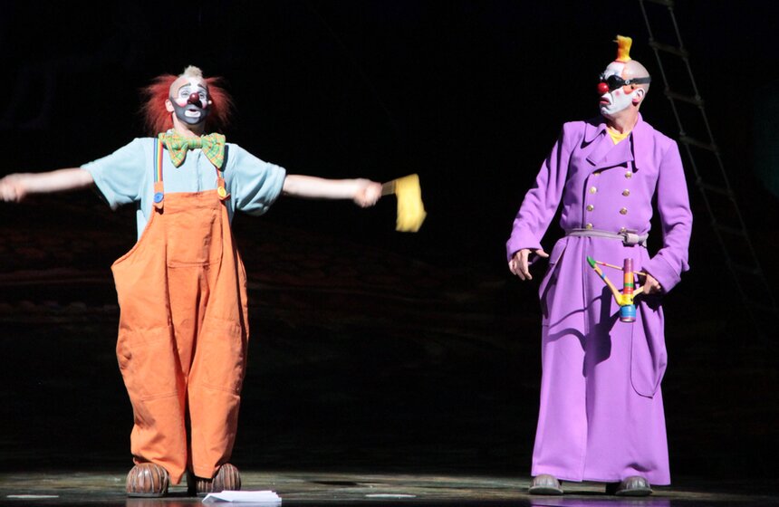 Артисты CIRQUE DU SOLEIL представили в Москве шоу Alegria 12 фото