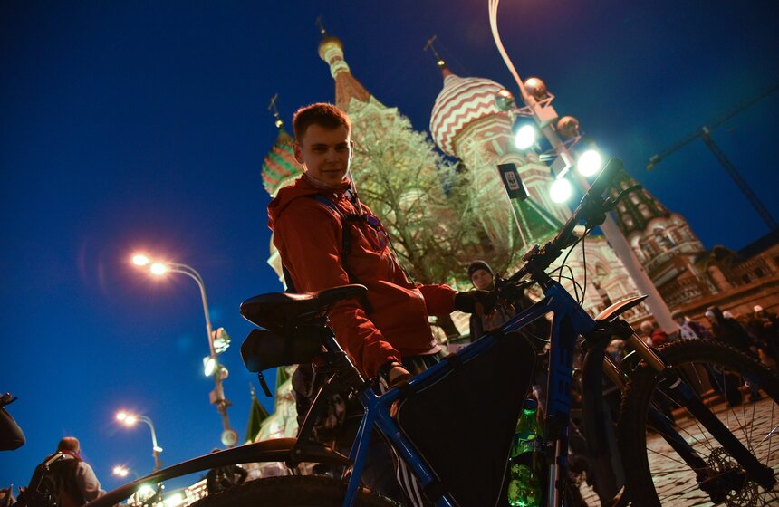 "Час Земли" прошел на Красной площади 18 фото