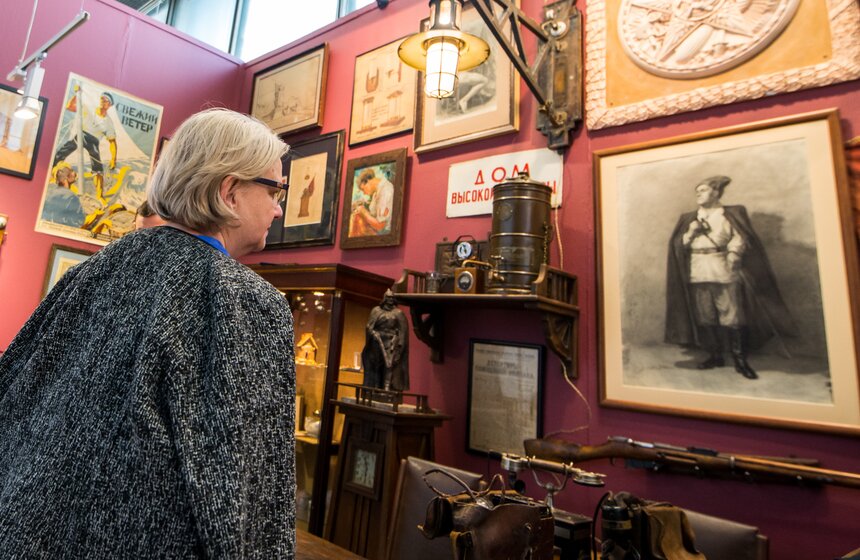 Выставка "42-й Российский Антикварный Салон" в Москве 21 фото